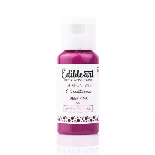 Sweet Sticks Edible Art Paint -Deep Pink
